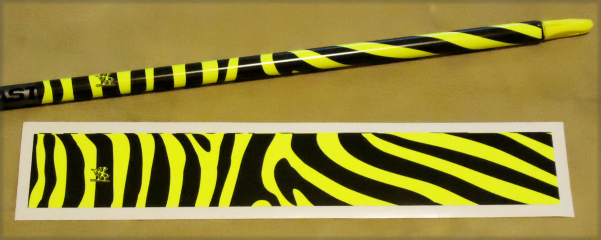 Arrowwrap 932 Zebra gelb fluo